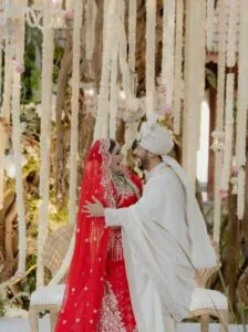 Abhishek Pathak and Shivaleeka Oberoi share first official wedding pictures (1)