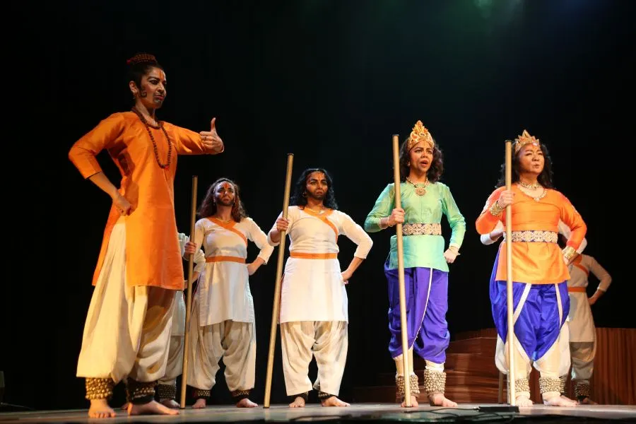 Kathak artists Leela Dance Coellective 