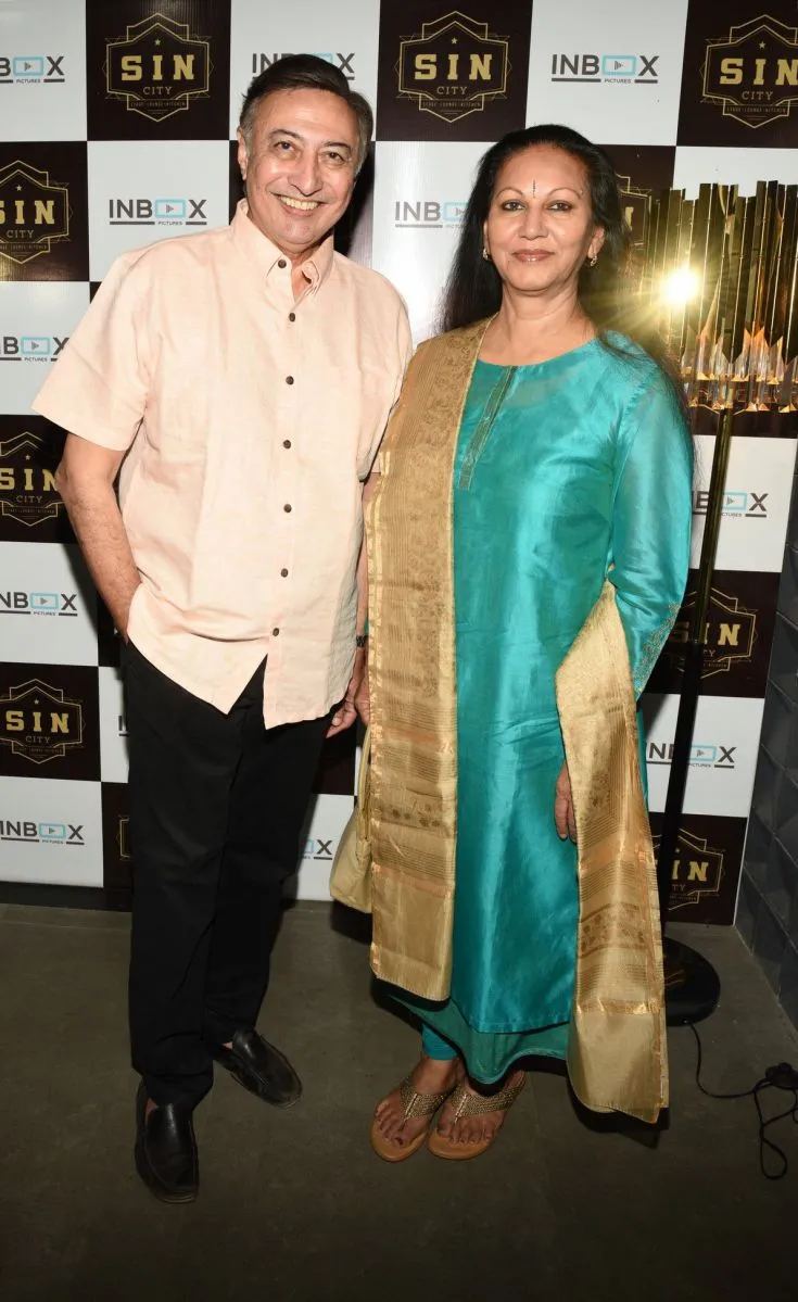 Anant Desai with Wife 