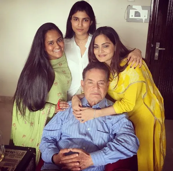 Salim khan and daughters