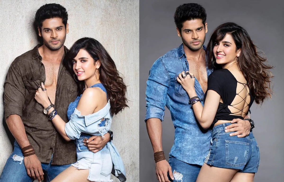 The-'Nikamma'-Duo Abhimanyu-Dassani,-Son-Of-Actress-Bhagyashree-And-Singer-And-Social-Media-Sensation,-Shirley-Setia. Arrive-With-A-Bang!