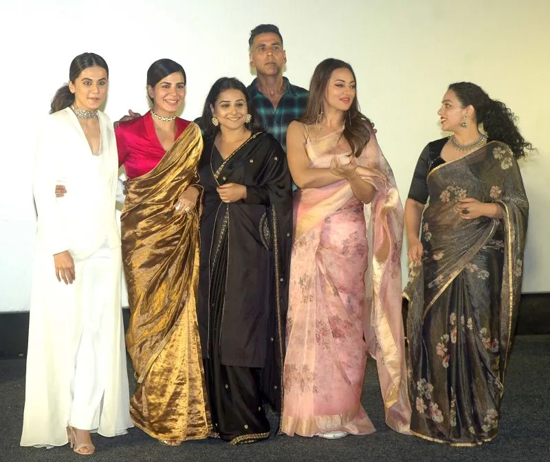 Taapsee Pannu, Kirti Kulhari, Vidya Balan, Akshay Kumar, Sonakshi Sinha, Nithya Menen
