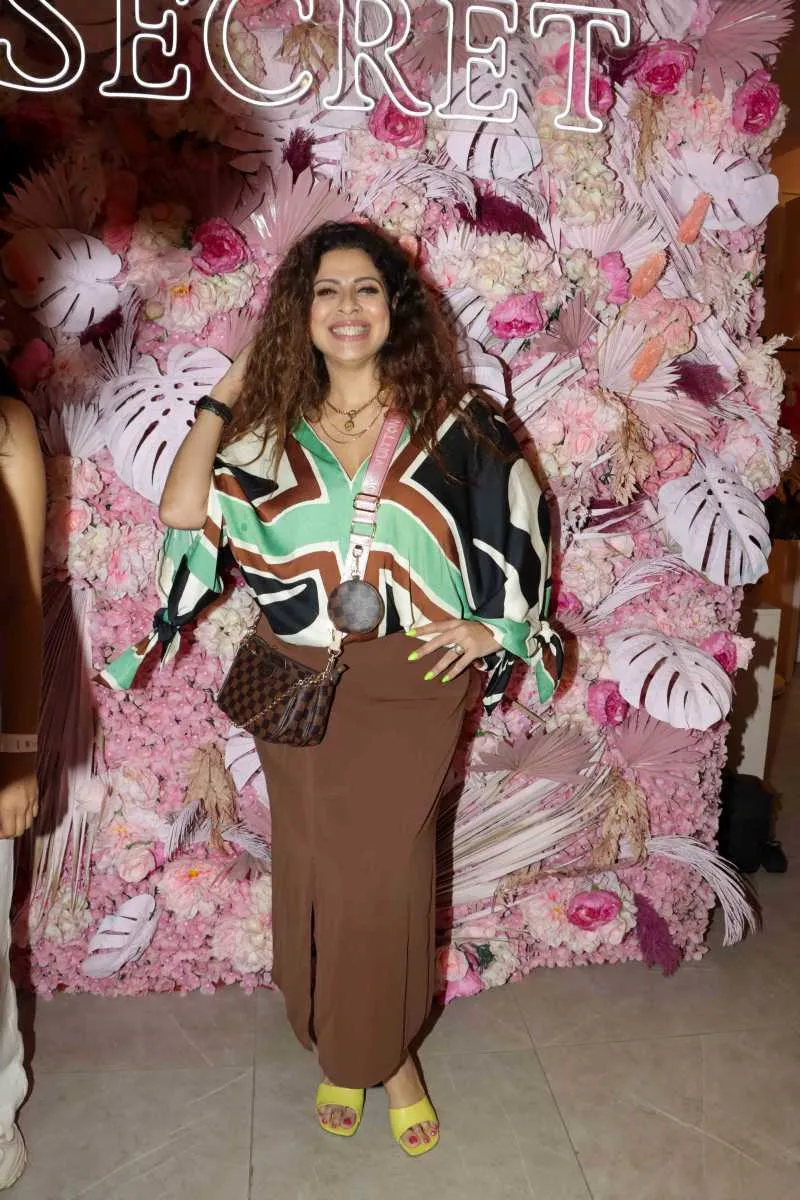 Tanaaz Irani during Victoria Secret's Sumer Punch Event in Mumbai hosted by Sara Afreen Khan