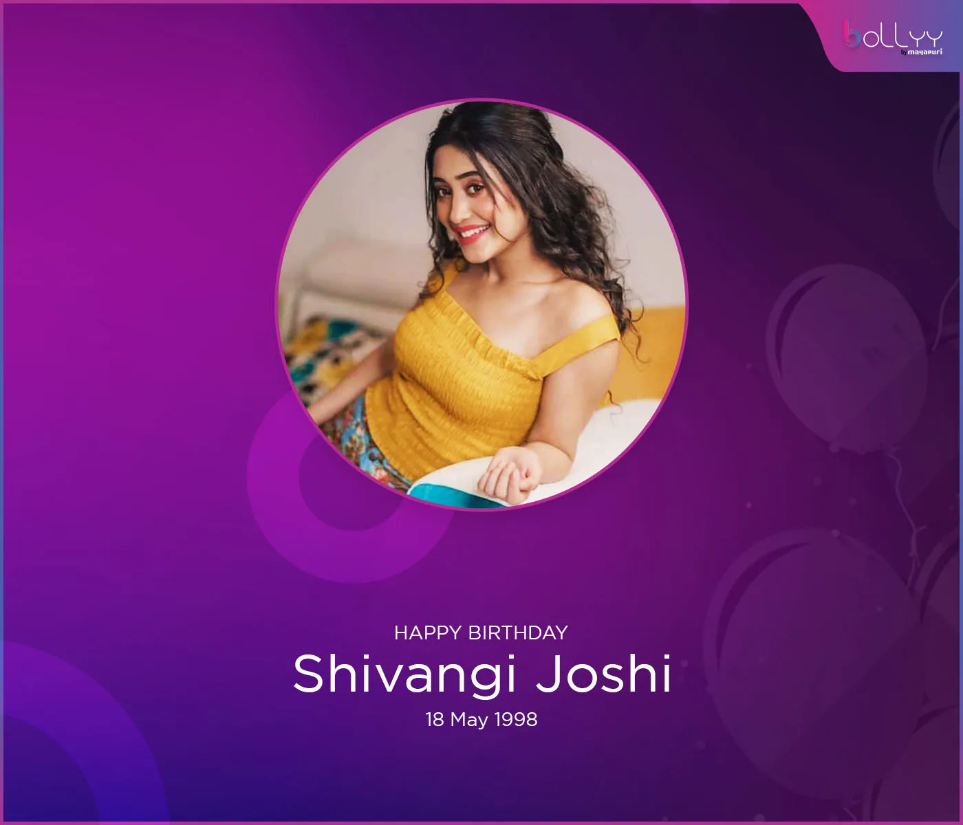 Shivangi Joshi birthday