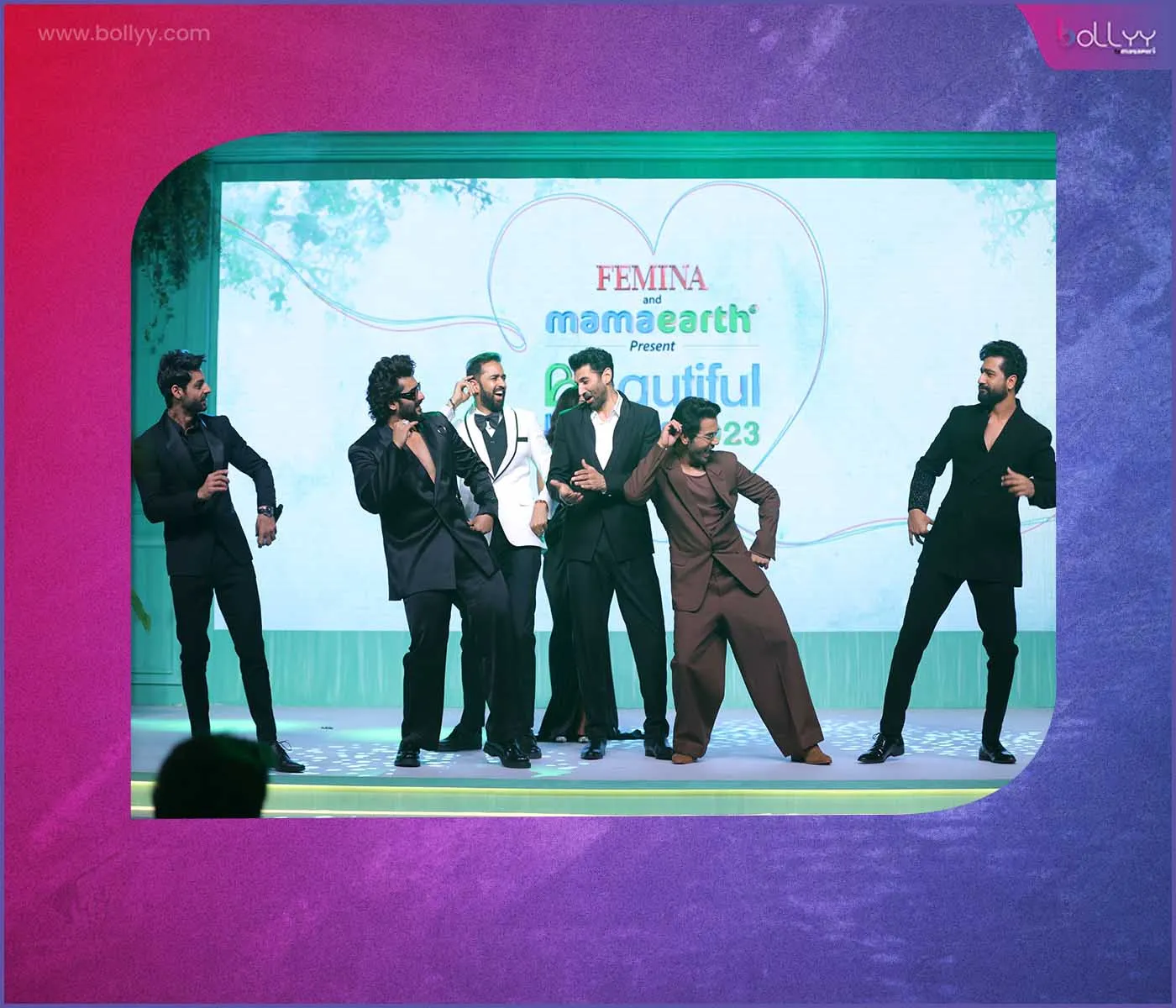 Vicky, Arjun, Aditya and Rajkummar jam on stage with an electric dance performance