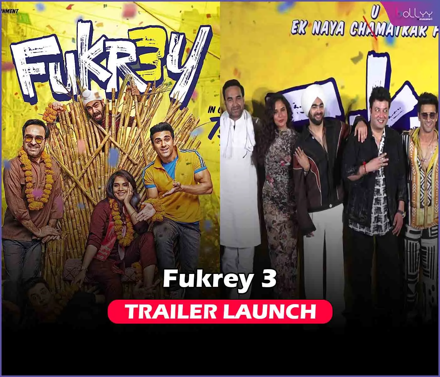 Fukrey 3 trailer launched