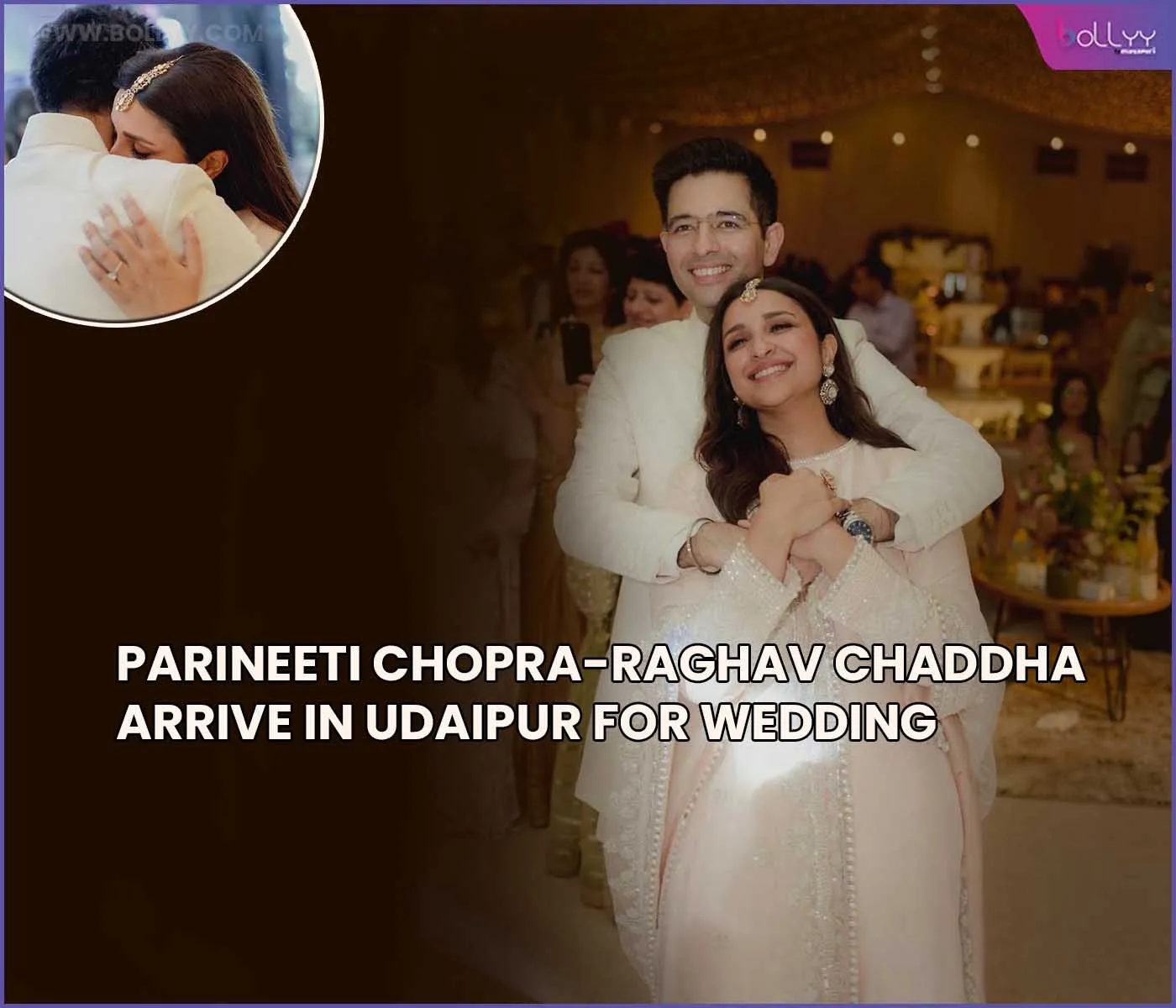 Parineeti-Raghav Chaddha arrive in Udaipur for wedding