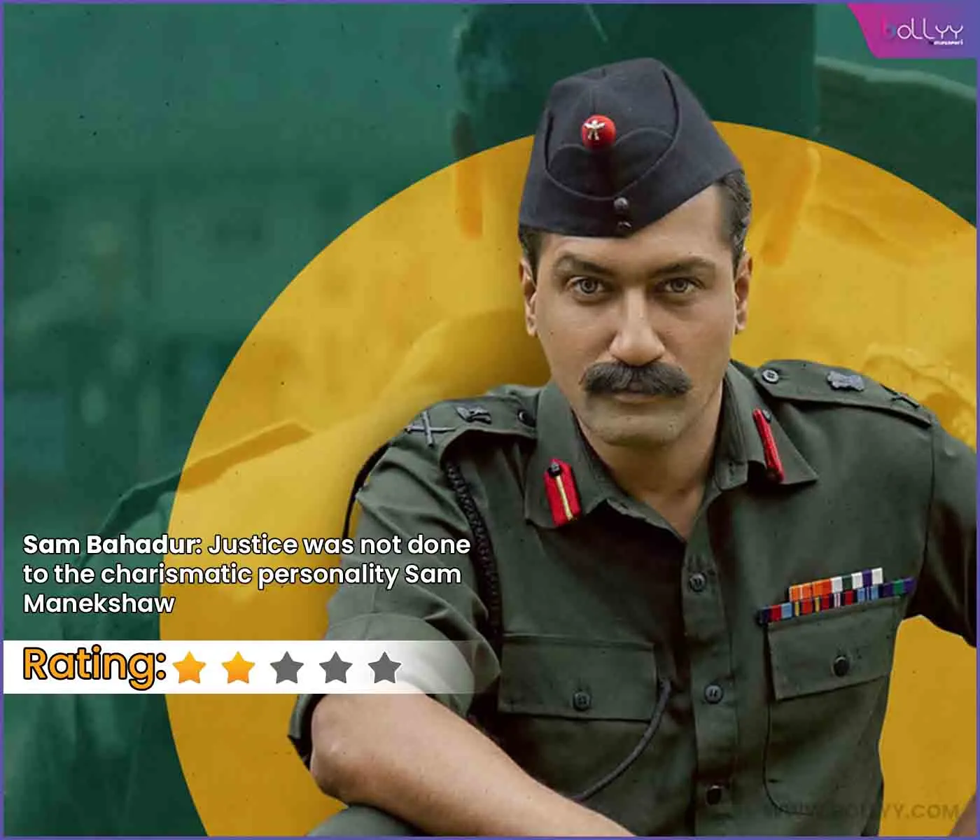 Sam Bahadur Film Review - two stars